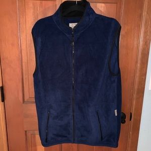 Dark blue Colorado timberline fleece vest